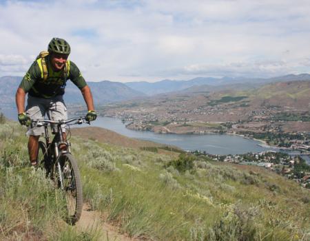 Mountain Biking Chelan Valley Lookout at Lake Chelan