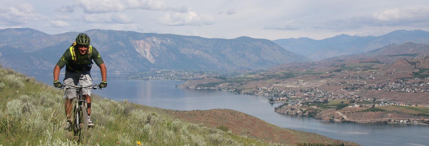 Mountain Biking Chelan Valley Lookout at Lake Chelan